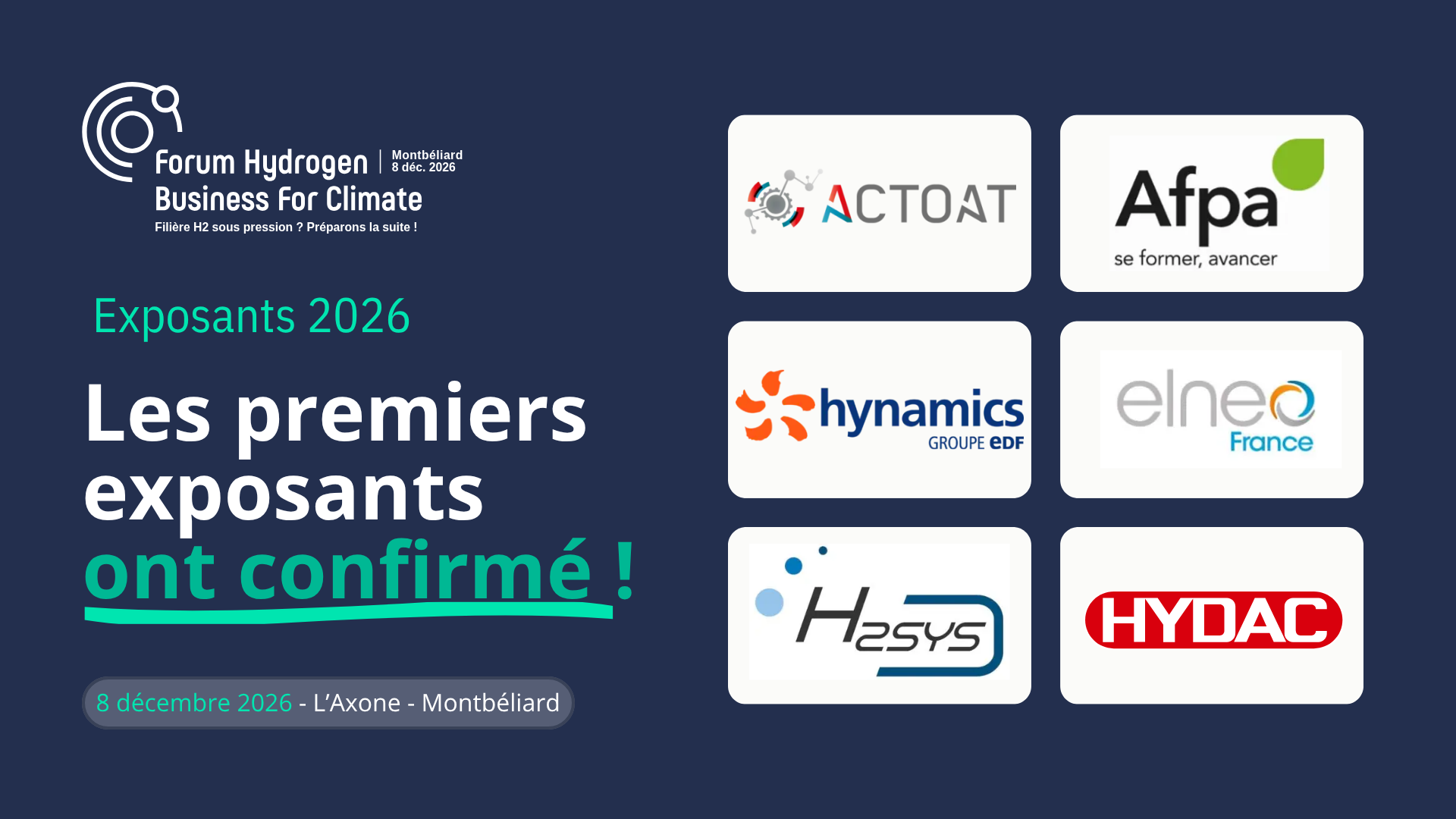 Exposants 2026