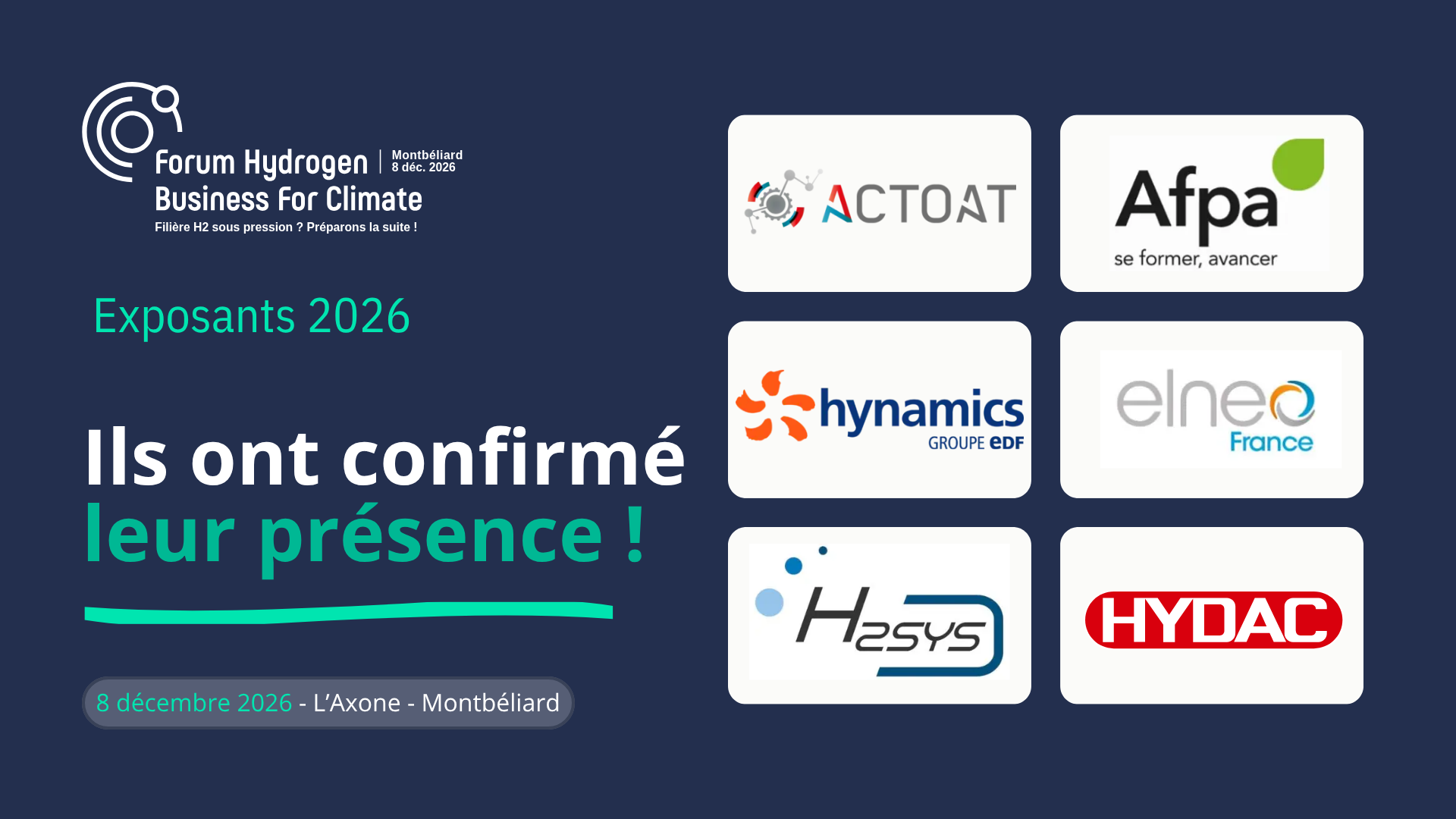 Exposants 2026
